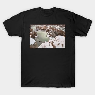 Great Winter Jade Falls T-Shirt